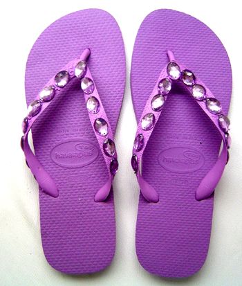 Sandalias bordadas