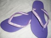 Sandalias Havaianas bordadas